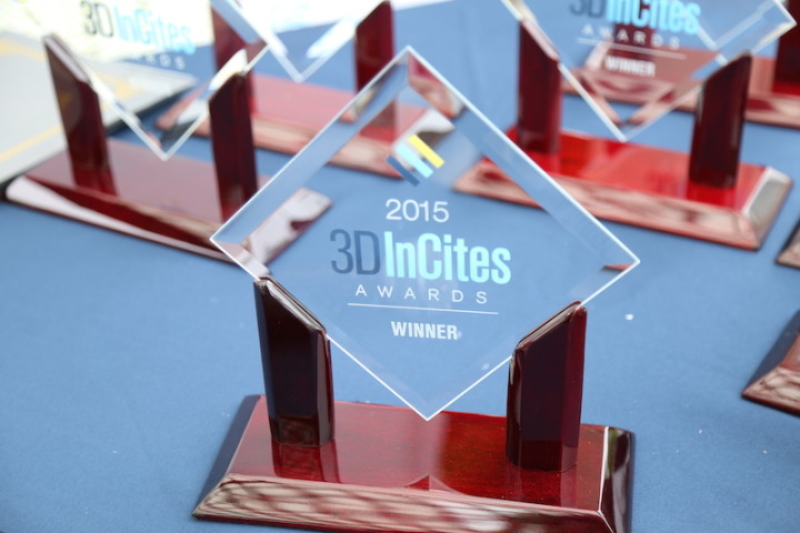 Bob Patti's 3D InCites award, 2015