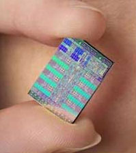 A die with one integrated circuit